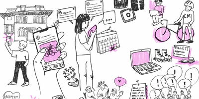 Hier und jetzt engagiert