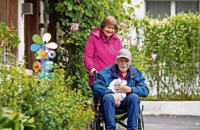 Vreni Lüthi bildet mit Willy Stierli ein sogenanntes Tandem.